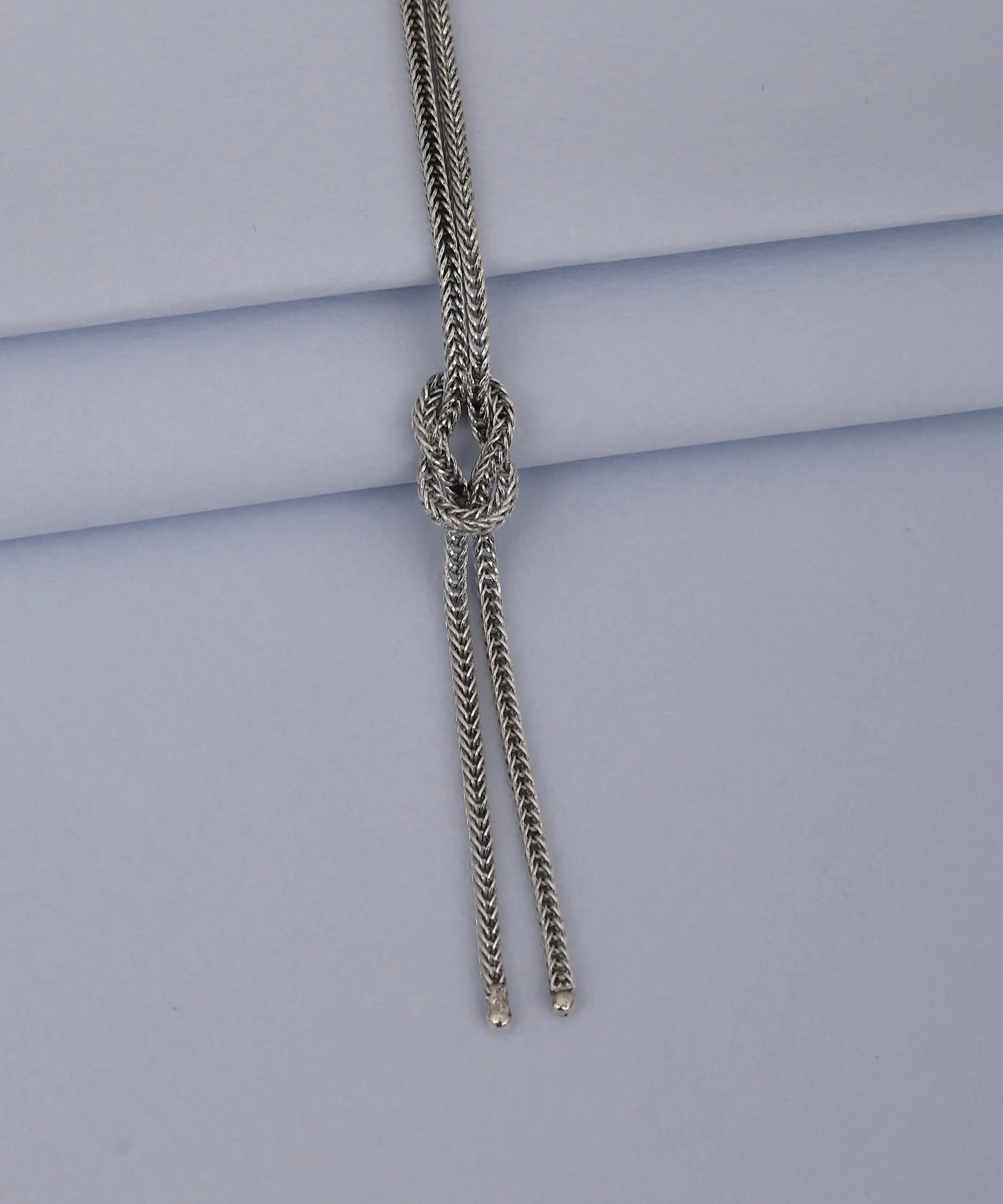 Gümüş Aşk Düğümü Kolye