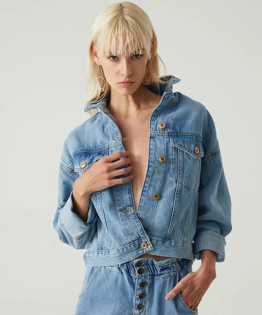 Gümüş Sallantılı Halka Küpe