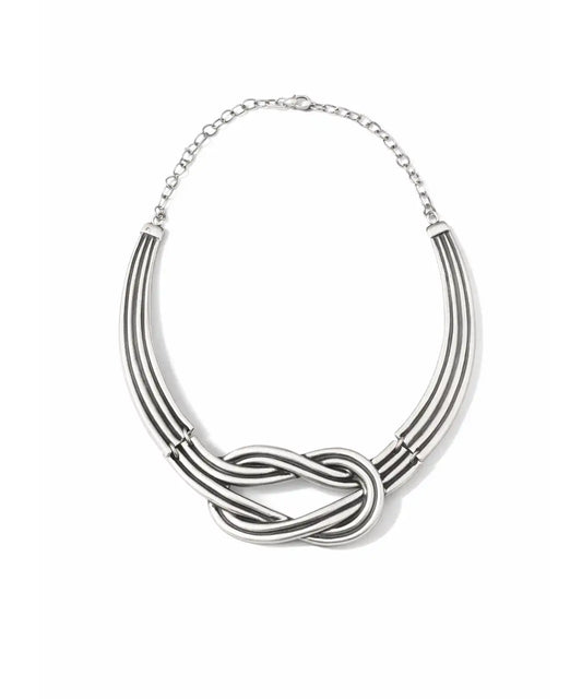 Aşk Düğümü Gümüş Kaplama Kolye