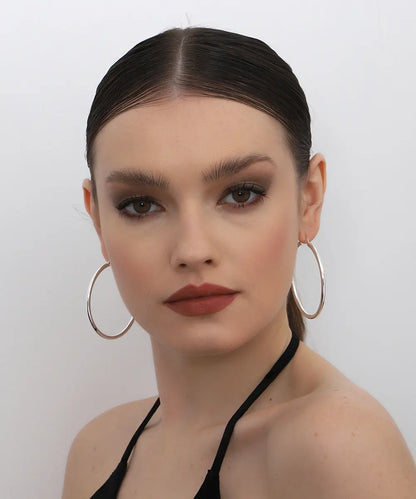 Gümüş Halka Küpe