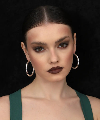 Gümüş Halka Küpe