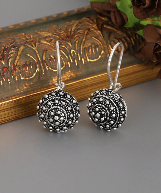 Bohem Tasarım Gümüş Küpe