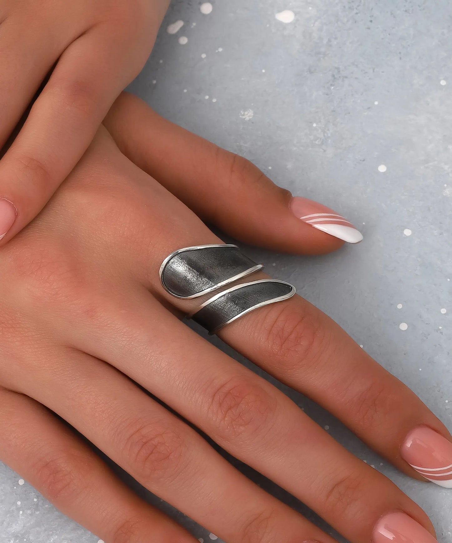 Bohem Gümüş Yüzük