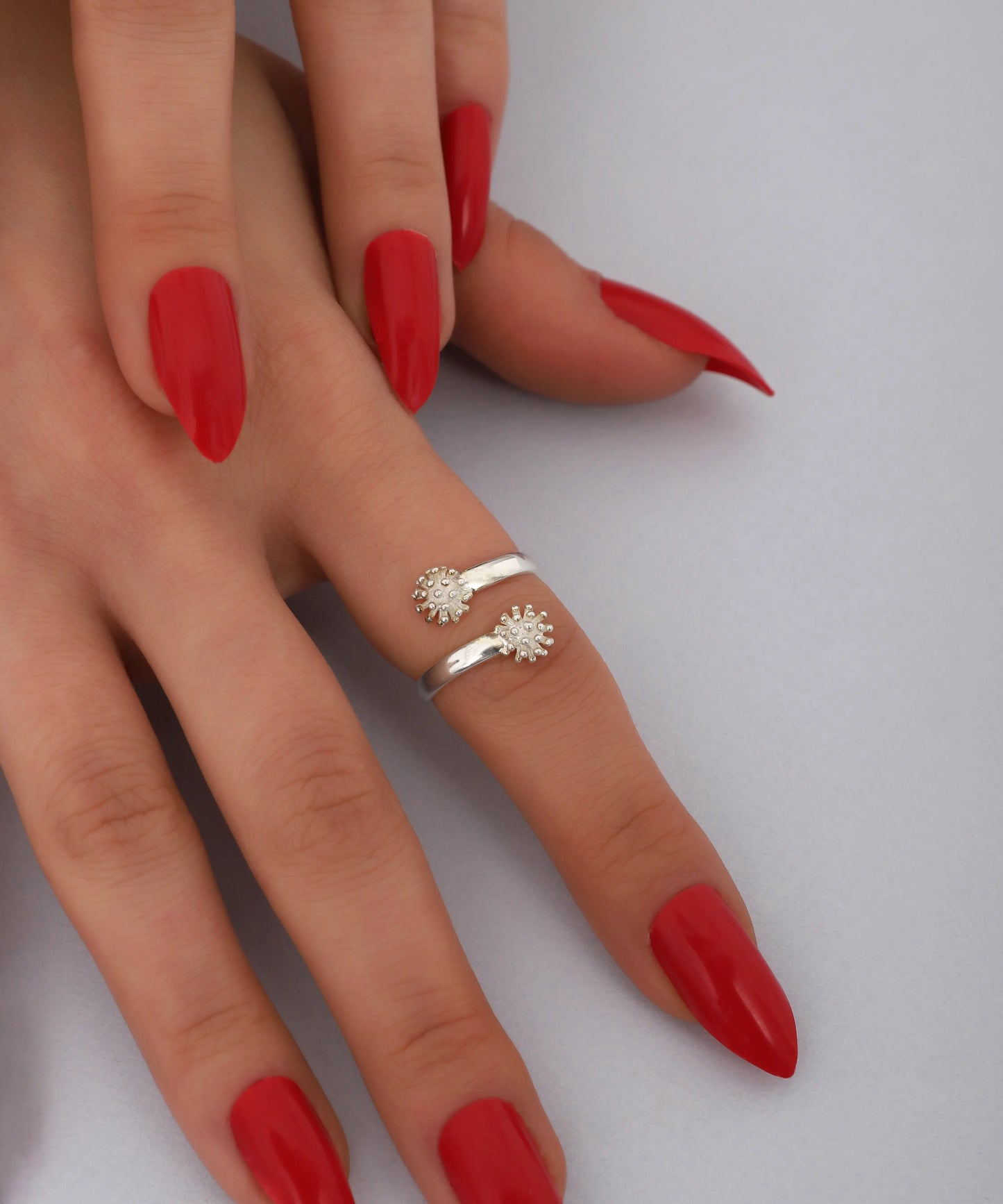 925 Ayar Gümüş Tasarım Yüzük