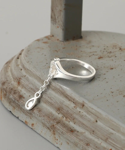 925 Ayar Gümüş Kalp Yüzük