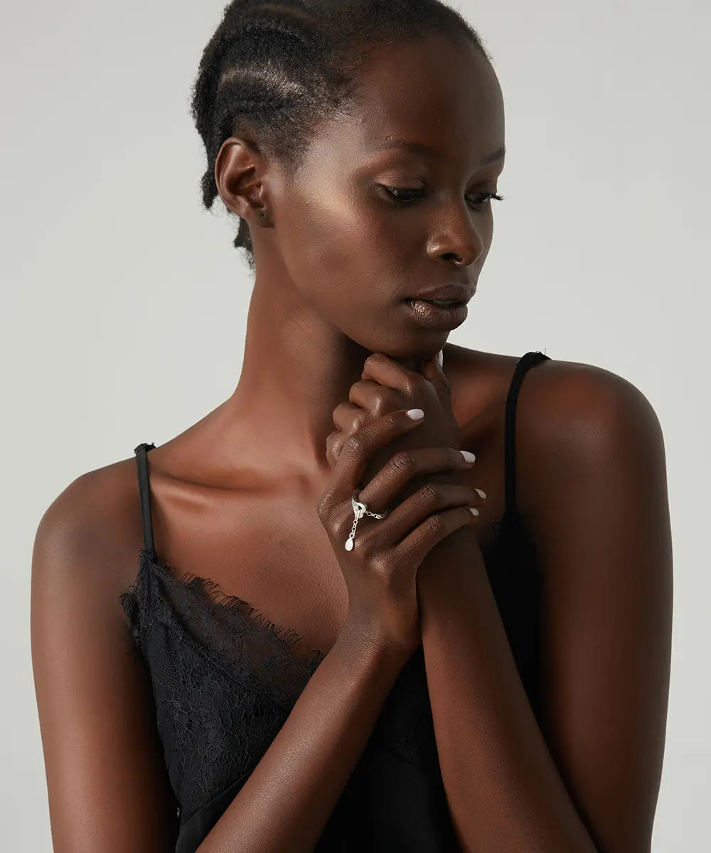 925 Ayar Gümüş Kalp Yüzük