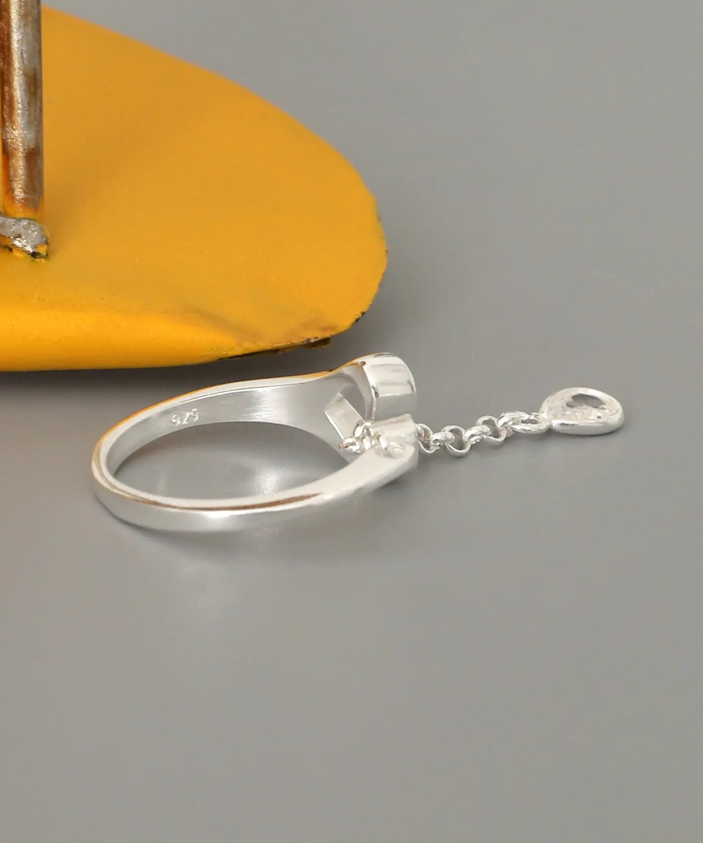 925 Ayar Gümüş Kalp Yüzük