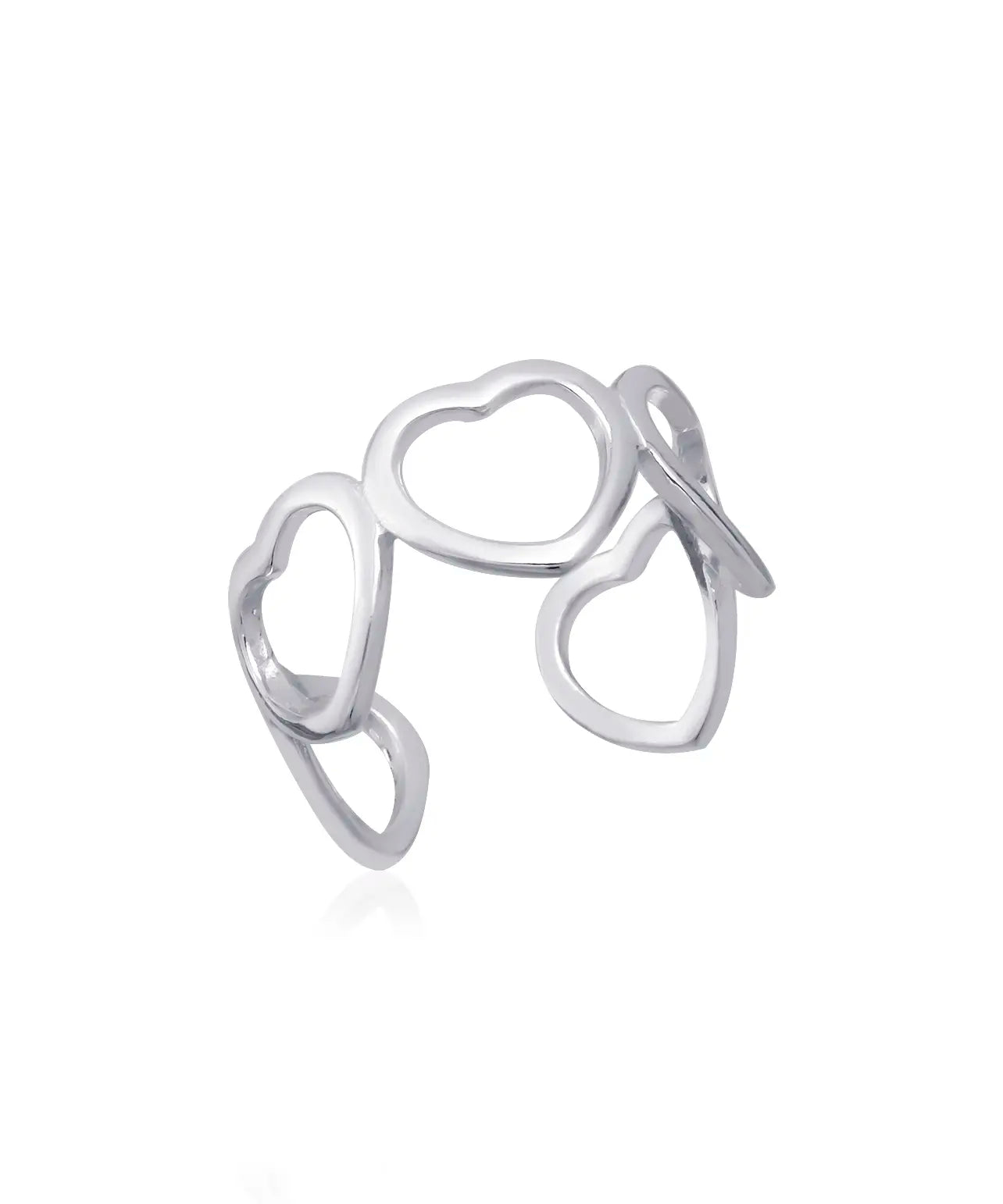 Kadın Kalp Bant Yüzük