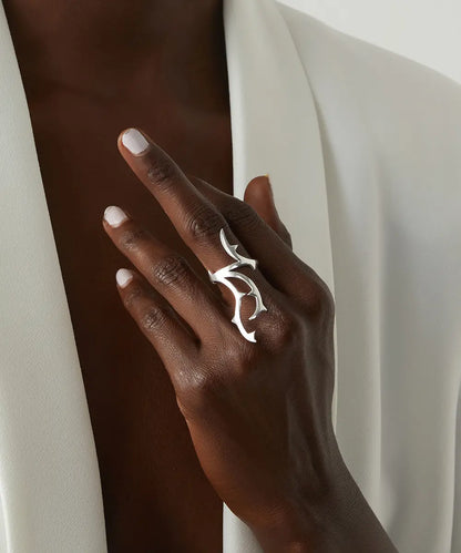 925 Ayar Gümüş Tasarım Yüzük