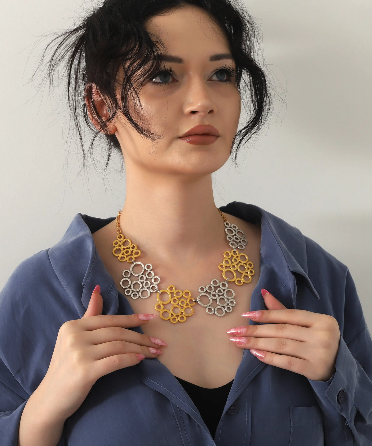 Modern Tasarım Altın Kaplama Set