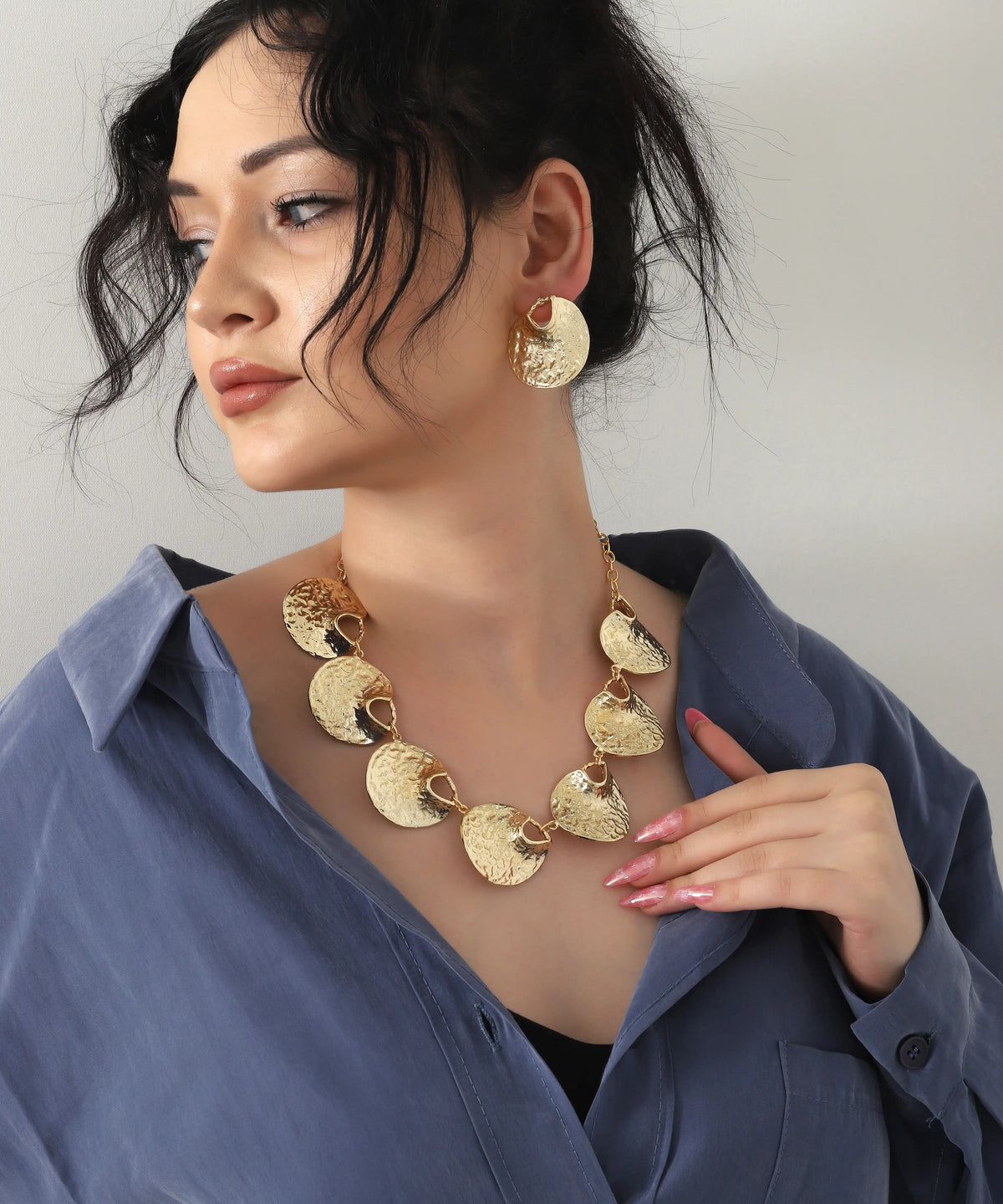 Modern Tasarım Altın Kaplama Tasarım Set