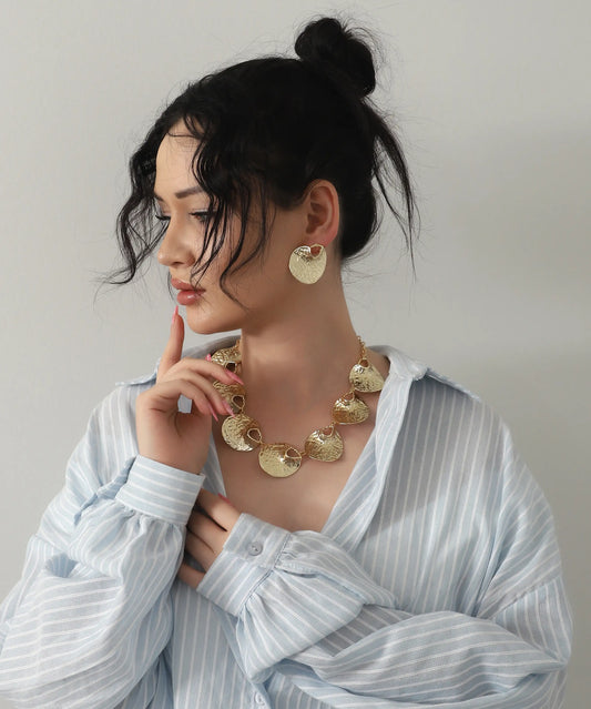 Modern Tasarım Altın Kaplama Tasarım Set