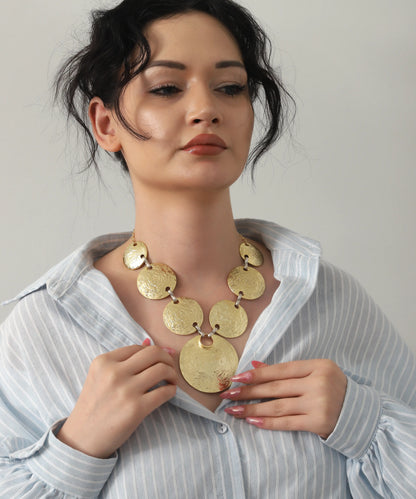 Modern Tasarım Altın Kaplama Set