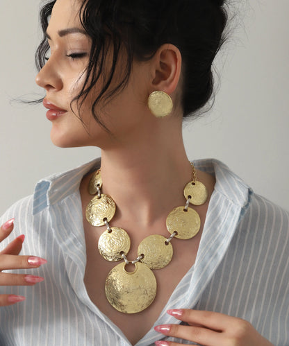 Modern Tasarım Altın Kaplama Set
