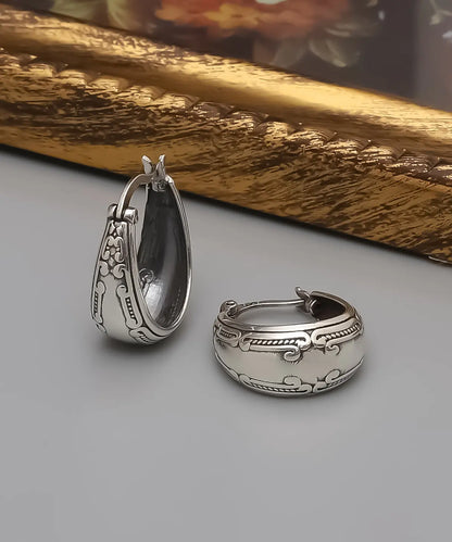 Gümüş Bohem Küpe